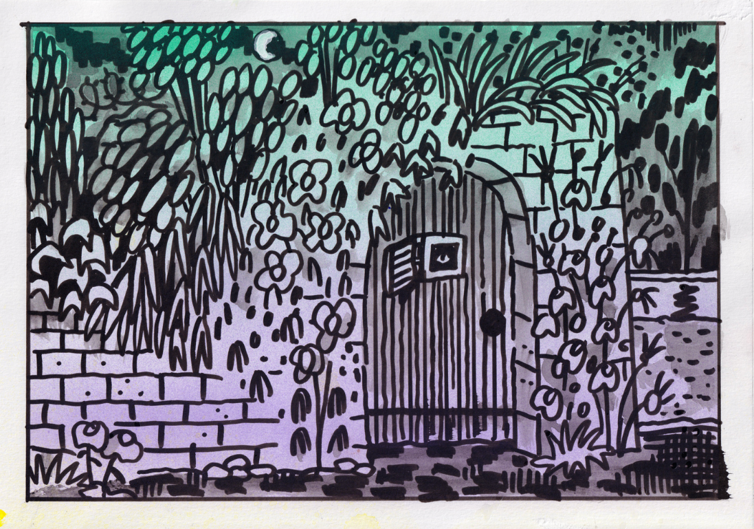Andrés Lozano -Drawing 4《手稿（4）》