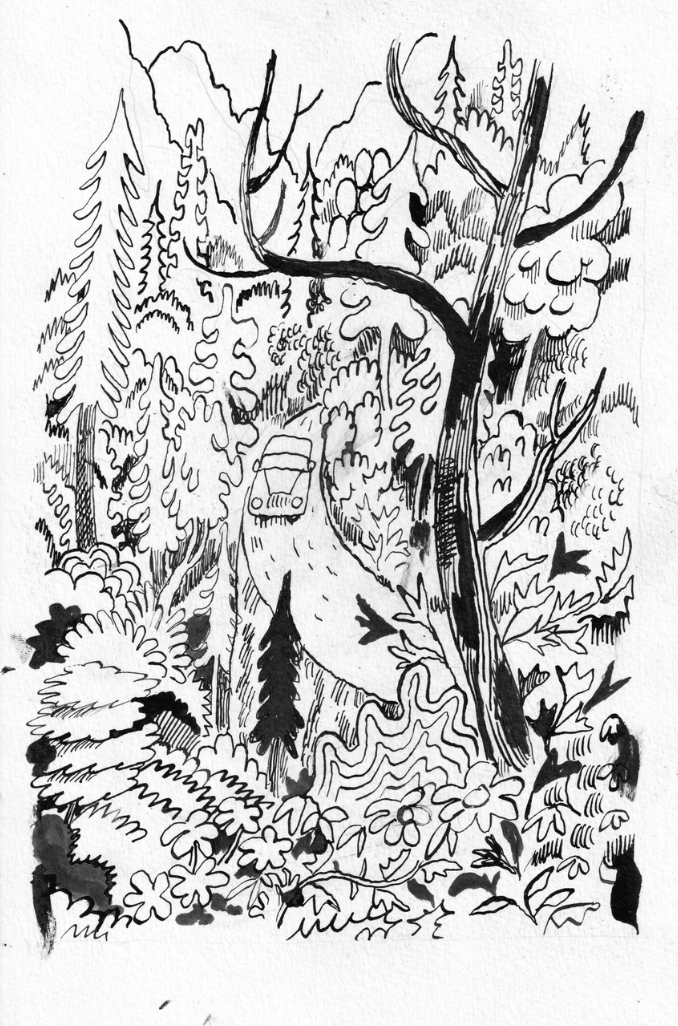 Andrés Lozano -Drawing 8《手稿（8）》