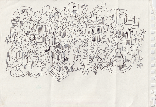 Andrés Lozano 安德烈・洛薩諾 | Drawing 9 手稿（9）