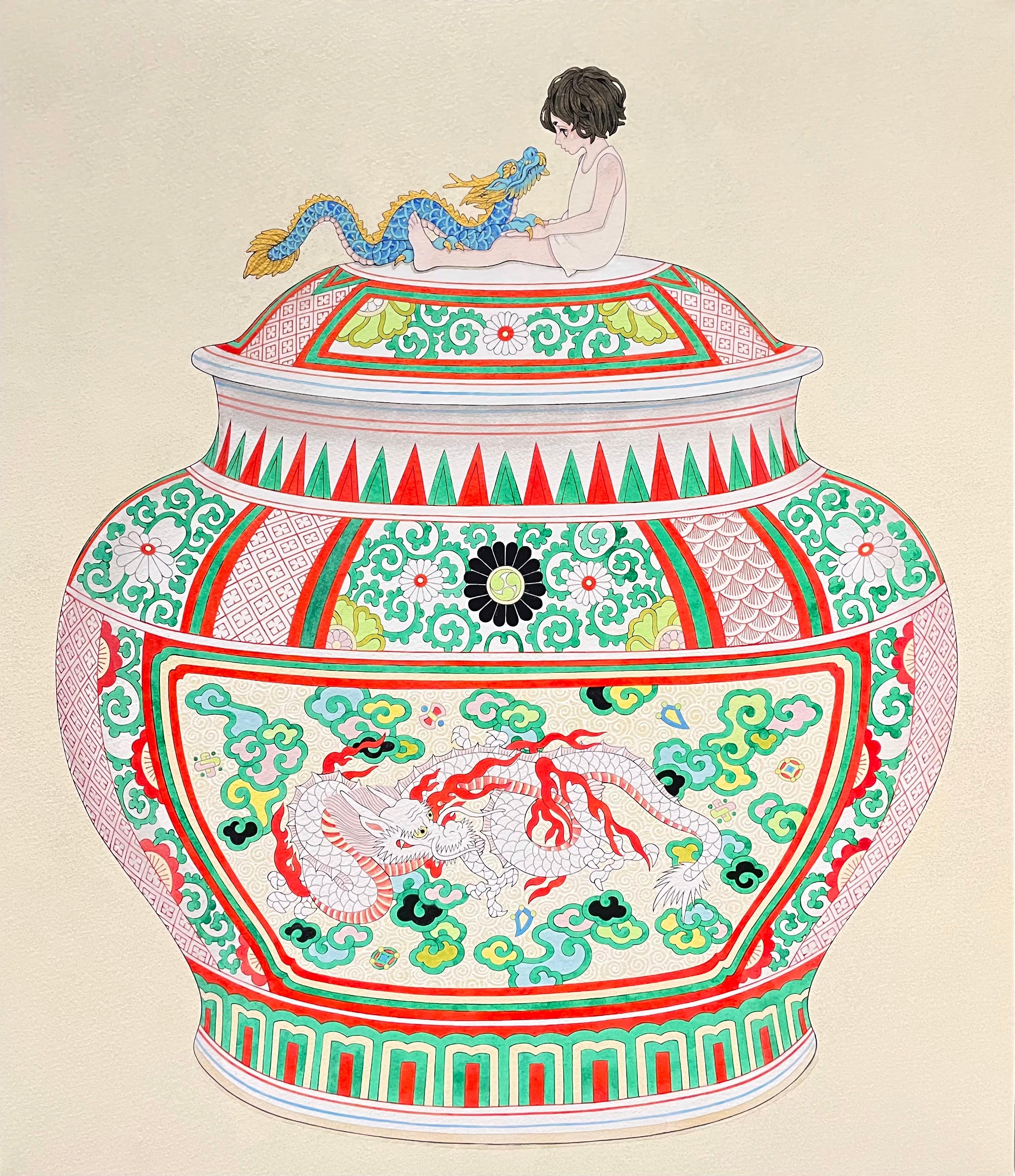 Chihiro Nagashima永島千裕 -《龍神之壺》