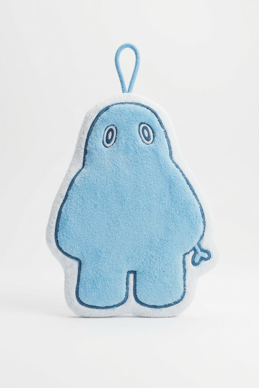 Eddie Kang｜YETI 毛絨吸水擦手巾（藍）YETI Plush Hand Towel (Blue)