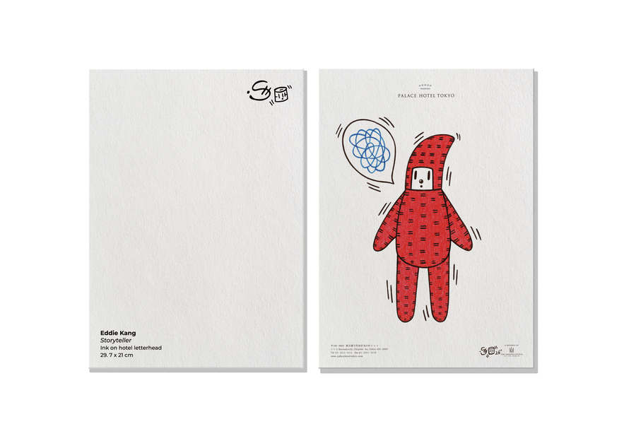 Eddie Kang ｜飯店系列 明信片組 Exhibition Exclusive Postcard Set