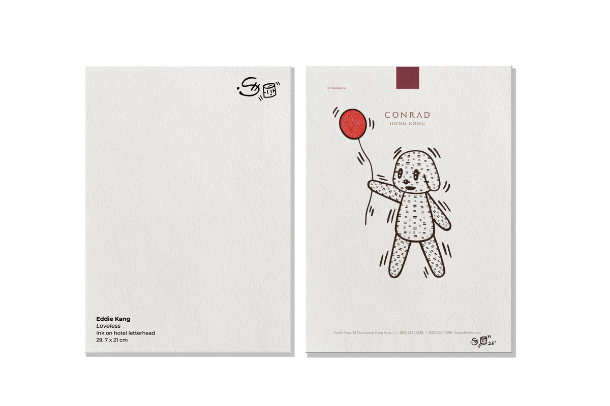 Eddie Kang ｜飯店系列 明信片組 Exhibition Exclusive Postcard Set